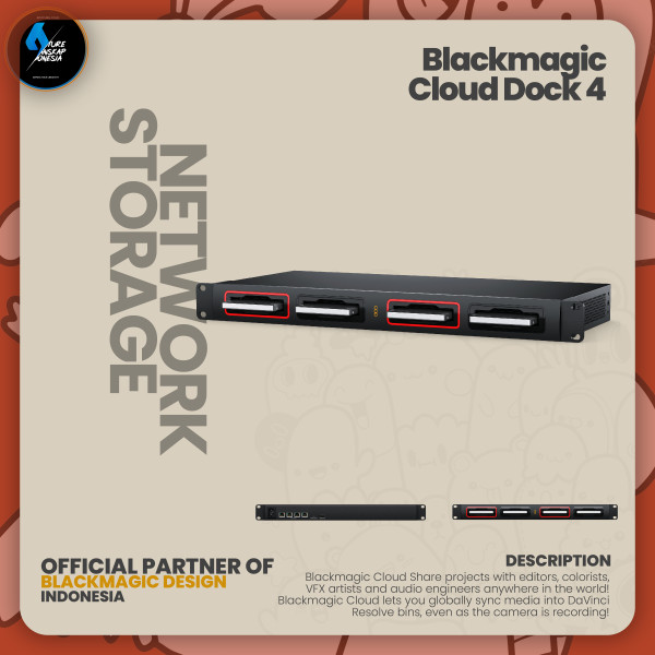 Blackmagic Design Cloud Dock 4